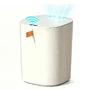(店+)【歐德沐】光能充電 垃圾桶 智能垃圾桶 感應垃圾桶 電動垃圾桶 夾縫垃圾桶 大容量垃圾桶 自動打包14L/16L/20L