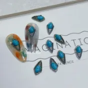 Rainbow Nail美甲合金飾品 波西米亞風美甲飾品