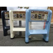 Ψ電魔王Ψ塑根 02001 強強梯椅 登高椅階梯椅折疊梯椅折疊椅底腳防滑 耐120kg 45cm洗車門市高處取物 特價