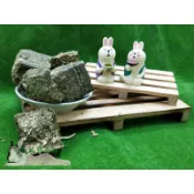 ◆趴趴兔牧草◆美國苜蓿草磚 300克 磨牙點心 兔 天竺鼠