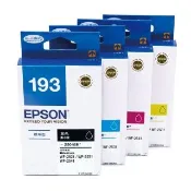 【EPSON】官方直營 1黑3彩組★NO.193 墨水匣(T193150-450)(WF-2521/WF-2531/WF-2541/WF-2631/WF-2651)