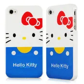 台北 NOVA實體門市 免運 Hello Kitty for iPhone 4保護殼-經典紅  藍 2色