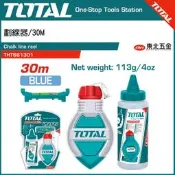 附發票 東北五金 TOTAL 一站式工具 畫線器 30米 (THT661301) 墨線儀 水平尺 墨斗