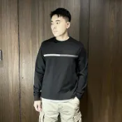 美國百分百【全新真品】Tommy Hilfiger 長袖上衣 棉質 T恤 男款 TH 基本款 logo 長薄T CM36