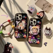 鑄甲師 磁吸支架 迪士尼反派 iPhone 18pro 手機殼 15 13 17 12 14 16 Pro max保護殼