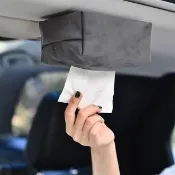 【WIDE VIEW】21cm加大款車用磁吸衛生紙盒(車用磁鐵面紙盒 吸頂面紙盒 磁吸面紙盒/241210)