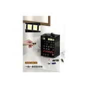 (店+)輕奢精致透明放口紅收納盒亞克力防塵嬌蘭斜插式高級感唇釉置物架