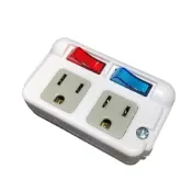(店+)安全達人 3P R-50BO 2開2插 新安規轉接器