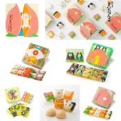 幸運星99免運🌟 日本岡山名物 山方永壽堂 桃太郎吉備團子黃豆粉吉備團子 干支摺紙 女兒節吉備團子
