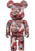 Be@rbrick 庫柏力克熊 JEAN-MICHEL BASQUIAT 13th Ver. 100％ & 400％ 巴斯奇亞