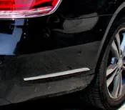 圓夢工廠 Benz W212 13~16 E200 E250 E300 E350 E43 改裝 鍍鉻銀 後保險桿側邊飾條
