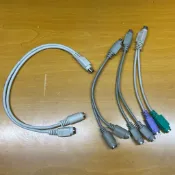 二手良品 PS2 PS/2 線 一分二 分接線 分接頭 滑鼠 鍵盤