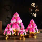 【聖誕千秋】 神明壽辰 壽桃塔山蠟燭觀音供佛聖誕福桃仙桃過壽家用祝大壽賀壽