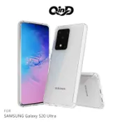 飛鴿3C通訊 QinD SAMSUNG Galaxy S20 Ultra、S20、S20+ 雙料保護套 透明殼 硬殼 背蓋式【APP賺6%點數 領券最高折500】