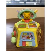 Takara Tomy - 互動維尼音樂益智盒 兒童玩具 二手 小熊維尼多面盒 二手嬰兒玩具 適合小嬰兒玩