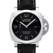 【PANERAI 沛納海】Luminor 三日鍊皮帶款-44mm(PAM01312)
