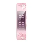 【SANRIO 三麗鷗】正版授權  運動防水電子錶 智能手環 酷洛米 美樂蒂 凱蒂貓 大耳狗手錶(兒童 學生 手錶)