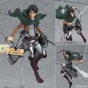 LE購✨Figma 213 進擊的巨人 人類最強士兵 兵長里維  港版 可動