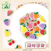 樂活藝術  美味風 蘋果 櫻桃 香蕉 水果 可愛 刺繡布貼 熨燙貼布 燙布貼 修補貼《自黏貼》【0191-0198】