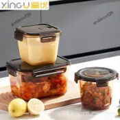 台灣出貨🎀食品收納廚房專用耐高溫材質大容量豬油罐密封帶蓋傢用泡菜醃製罐
