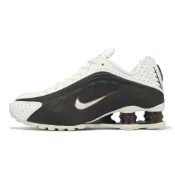 Nike 休閒鞋 Wmns Shox R4 女鞋 米白 黑 彈簧鞋 復古 運動鞋 [ACS] AR3565-104