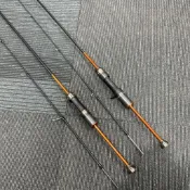 Ul鱒魚竿路亞竿微物馬口白條軍魚溪流直柄槍柄魚竿