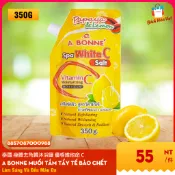 泰國 身體去角質沐浴鹽 優格維他命 C Muối Tắm Tẩy Tế Bào Chết Cơ Thể Vitamin