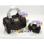 👑東方美人🚚[美國購入🇺🇸COACH] MINI ROWAN🛍迷你波士頓包👜手提包/斜背包✨️(現貨)