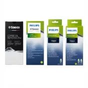 (店+)【Philips 飛利浦】小珍嚴選 Saeco 原廠咖啡機清潔錠 咖啡油清潔錠 除鈣劑 除垢液 保養耗材