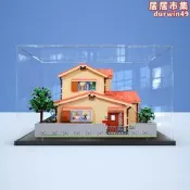 亞克示盒適Keepple哆啦夢比大雄的塵罩 手辦示盒 示盒 樂高收納盒 塵罩