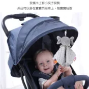 可愛動物安撫巾 固齒器 安撫豆豆玩偶 安撫娃娃 papa母嬰 豆豆安撫巾 寶寶必備 寶寶玩偶 可入口 寶寶陪睡玩偶