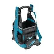 (店+)【MAKITA 牧田】歐洲製 E-15453 同E-05480 四面開口方型 側背式工具包 開口工具袋 工具包 中崙五金