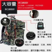 金德恩 虎斑迷彩 雙肩防水萬用大背包 海陸仔 雙肩包 迷彩包 萬用包 後背包 電腦包 防水包 雙肩包 虎斑迷彩