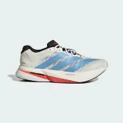 【adidas 愛迪達】Adizero Boston 13 M 男 慢跑鞋 支撐 緩震 競速 米灰 藍(KK4992)