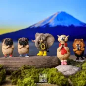 。O&S’s 小物。研達 全新 朝隈俊男 足旅祈 獅子 羊駝 巴哥 大象