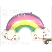 ♥氣球窩♥雲朵彩虹造型鋁膜氣球/鋁箔球