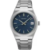 SEIKO 精工 CS系列經典條紋時尚腕錶/藍/34mm (6N42-00N0B/SUR575P1)SK003