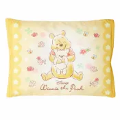 asdfkitty可愛家精品店 asdfkitty*小熊維尼抱玩偶 兒童枕頭/午安枕-拉鍊式枕頭套-28*39公分-日本正版商品