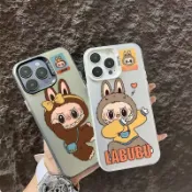 快樂購購 背包拉布布適用三星s23ultra手機殼硬殼s21fe電鍍s22+可愛搞怪s24卡通情侶s20熱門note2