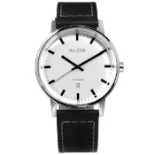大高雄鐘錶城 ALBA 雅柏 VJ32-X272Z(AG8H37X1)頭酷流行手錶皮帶款/白40mm｜樂天領券現折★全館特惠中★指定刷卡回饋10%