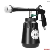 紅特龍捲風內飾清洗槍 發動機頂棚泡沫槍 大容量泡沫壺 洗車工具 美容吹塵槍氣動器 集高壓吹塵噴液於一件式