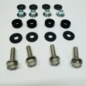 防燙蓋螺絲包 四件組 外六角螺絲 雷霆S G6 JETS VJR 排氣管螺絲包 排氣管護片螺絲包