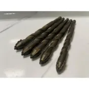 (店+)專利鎢鋼四刃鋸齒偏心鑽 瓷磚鑽頭 鎢鋼混凝土高硬度鑽 四刃偏心超硬 拋光磚用