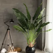 協貿國際日用品生活2館 芭蕉樹仿真植物裝飾大型家居落地室內外假樹綠植旅人蕉盆栽