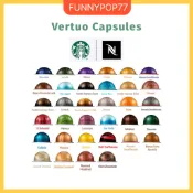 STARBUCKS Nespresso Vertuo 原味和星巴克咖啡膠囊 | 46種口味 | 濃縮咖啡、文豪、馬克杯和