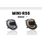 超級團隊 S.T.G MINI R56 二代 06-12年 雙功能 日行燈 方向燈 黑框 大燈 頭燈