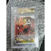 BGS10 金10 美版 國際版 時崎狂三 WS 約會大作戰 DAL/W79-001 E001 SP 簽名 狂三