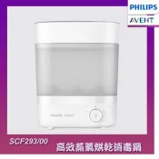 （SCF293/00）【 PHILIPS AVENT 飛利浦新安怡 】高效蒸氣烘乾消毒鍋