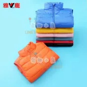 兒童羽絨馬甲男童女童寶寶中大童背心秋冬加厚羽絨服外穿坎肩【不二雜貨】
