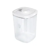 (店+)【毛皇上】10KG 按壓密封桶白色10KG/大容量/防潮密封飼料桶/儲糧桶/一鍵微真空/附量杯/密封罐/飼料桶/寵物儲糧桶